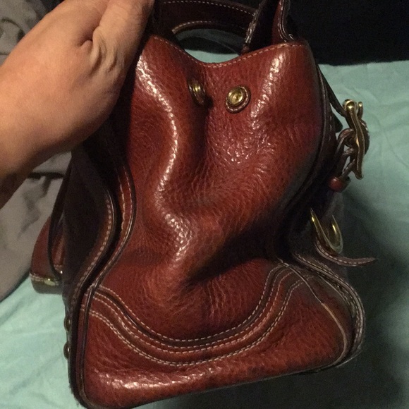 Coach expandable buckle should bag. Tobacco color - Picture 8 of 8